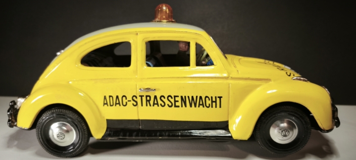 Bandai ADAC Käfer 60er mit Funktion gelb