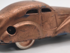 Schuco 3000 Wende Fernlenk Auto Vorkrieg 1939 D.R. PATENTE Blechspielzeug RAR